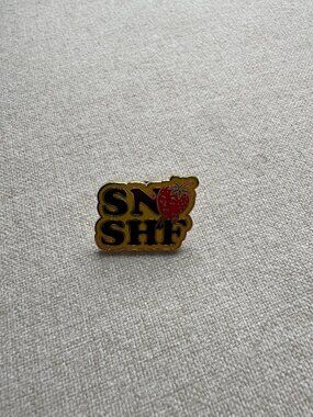 Sky High Farm Strawberry Enamel Pin